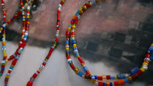 Load image into Gallery viewer, Hand strung Seed Bead Maasai layering Necklace Set Kargo Fresh