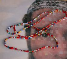 Load image into Gallery viewer, Hand strung Seed Bead Maasai layering Necklace Set Kargo Fresh