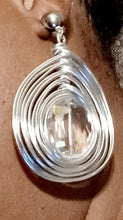 Load image into Gallery viewer, Handmade Abstract Wire Design Clip On Earrings Kargo Fresh
