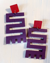 Load image into Gallery viewer, Handmade Adinkra symbol Earrings Kargo Fresh