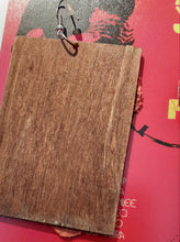 Load image into Gallery viewer, Handmade African Leather and Wood Earrings Kargo Fresh