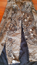 Load image into Gallery viewer, Handmade African Print Jumpsuit with Train Over Skirt Size S Kargo Fresh