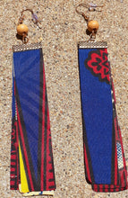 Load image into Gallery viewer, Handmade Ankara Print fabric Layer Earrings Kargo Fresh