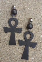 Load image into Gallery viewer, Handmade Ankh Clip On Earrings Kargo Fresh