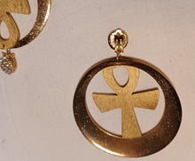 Load image into Gallery viewer, Handmade Ankh Clip On Earrings Kargo Fresh