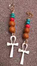 Load image into Gallery viewer, Handmade Ankh Clip On Earrings Kargo Fresh