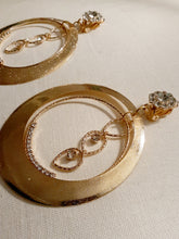 Load image into Gallery viewer, Handmade Bling Clip on Hoops Kargo Fresh