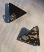 Load image into Gallery viewer, Handmade Chunky acrylic lace clip on studs Kargo Fresh