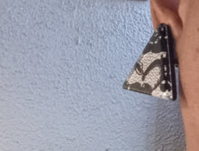 Load image into Gallery viewer, Handmade Chunky acrylic lace clip on studs Kargo Fresh