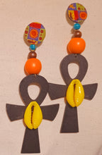 Load image into Gallery viewer, Handmade Classic Ankh Earrings Kargo Fresh