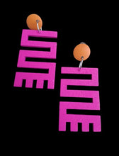 Load image into Gallery viewer, Handmade Clip on adinkra symbol earrings Kargo Fresh