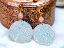 Load image into Gallery viewer, Handmade Confetti Glitter clip on Earrings Kargo Fresh