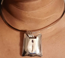 Load image into Gallery viewer, Handmade Cowrie Collar necklace and clip on earrings Kargo Fresh
