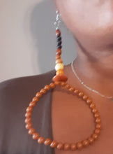 Load image into Gallery viewer, Handmade Extra Large Bead Hoop Earrings (9 inch) Kargo Fresh