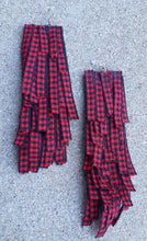 Load image into Gallery viewer, Handmade Fabric Layer BUFFALO PLAID Earrings Kargo Fresh