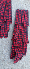 Load image into Gallery viewer, Handmade Fabric Layer BUFFALO PLAID Earrings Kargo Fresh