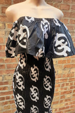 Load image into Gallery viewer, Handmade Gye Ruffle Elastic Dress Free Size Kargo Fresh