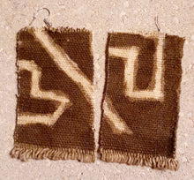 Load image into Gallery viewer, Handmade Mudcloth and Wood Earrings Kargo Fresh