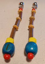 Load image into Gallery viewer, Handmade Natural Wood Clip On Earrings Kargo Fresh
