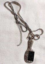 Load image into Gallery viewer, Handmade Rhinestone Afro Pick Clip on Earrings Kargo Fresh