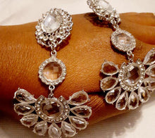Load image into Gallery viewer, Handmade Rhinestone clip on Earrings Kargo Fresh