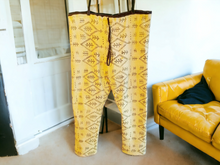 Load image into Gallery viewer, Handmade Vintage Mudcloth Pants Kargo Fresh