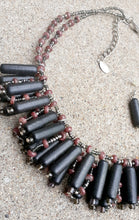 Load image into Gallery viewer, Handmade Wood and Glass Bead Necklace Set Kargo Fresh