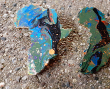 Load image into Gallery viewer, Handmade Xl Africa Cluster Earrings Kargo Fresh