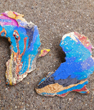 Load image into Gallery viewer, Handmade Xl Africa Cluster Earrings Kargo Fresh