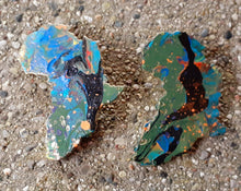 Load image into Gallery viewer, Handmade Xl Africa Cluster Earrings Kargo Fresh