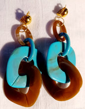 Load image into Gallery viewer, Handmade chunky acrylic clip on earrings Kargo Fresh