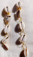 Load image into Gallery viewer, Handmade cowrie shell earrings Kargo Fresh