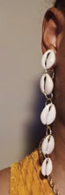 Load image into Gallery viewer, Handmade cowrie shell earrings Kargo Fresh