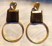 Load image into Gallery viewer, Handmade gold multi hoops Kargo Fresh