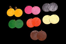 Load image into Gallery viewer, Handmade handpainted clip on earrings wardrobe 7 earrings Kargo Fresh