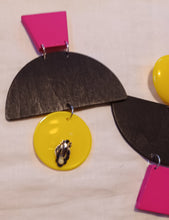 Load image into Gallery viewer, Handmade pop art Clip on earrings Kargo Fresh