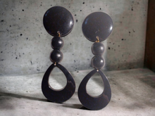 Load image into Gallery viewer, Handmade pop art clip on hoops Kargo Fresh