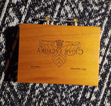 Load image into Gallery viewer, Handmade vintage cigar box purse Kargo Fresh