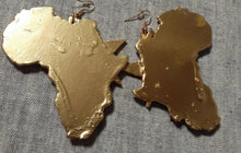 Load image into Gallery viewer, Handpainted Abstract Africa Earrings Kargo Fresh