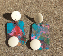 Load image into Gallery viewer, Handpainted Abstract Earrings Kargo Fresh