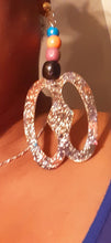 Load image into Gallery viewer, Handpainted Adinkra Symbol Clip On Earrings Kargo Fresh