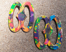 Load image into Gallery viewer, Handpainted Adinkra Symbol Earrings Kargo Fresh