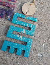 Load image into Gallery viewer, Handpainted Adinkra symbol Earrings Kargo Fresh