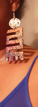 Load image into Gallery viewer, Handpainted Adinkra symbol Earrings Kargo Fresh