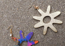 Load image into Gallery viewer, Handpainted Adinkra symbol Earrings Kargo Fresh
