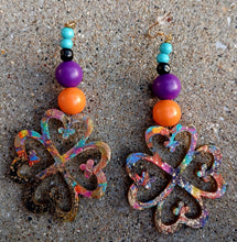 Load image into Gallery viewer, Handpainted Adinkra symbol Earrings Kargo Fresh