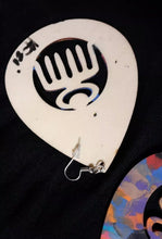 Load image into Gallery viewer, Handpainted Adinkra symbol Earrings Kargo Fresh