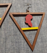 Load image into Gallery viewer, Handpainted Africa Earrings Kargo Fresh