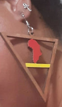 Load image into Gallery viewer, Handpainted Africa Earrings Kargo Fresh