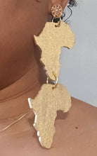 Load image into Gallery viewer, Handpainted Africa Earrings Kargo Fresh